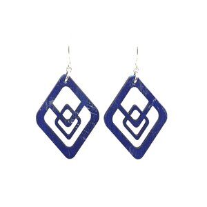 Triple Diamond Earrings